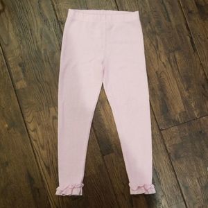 Chaser Girls Pink Leggings Ruffle